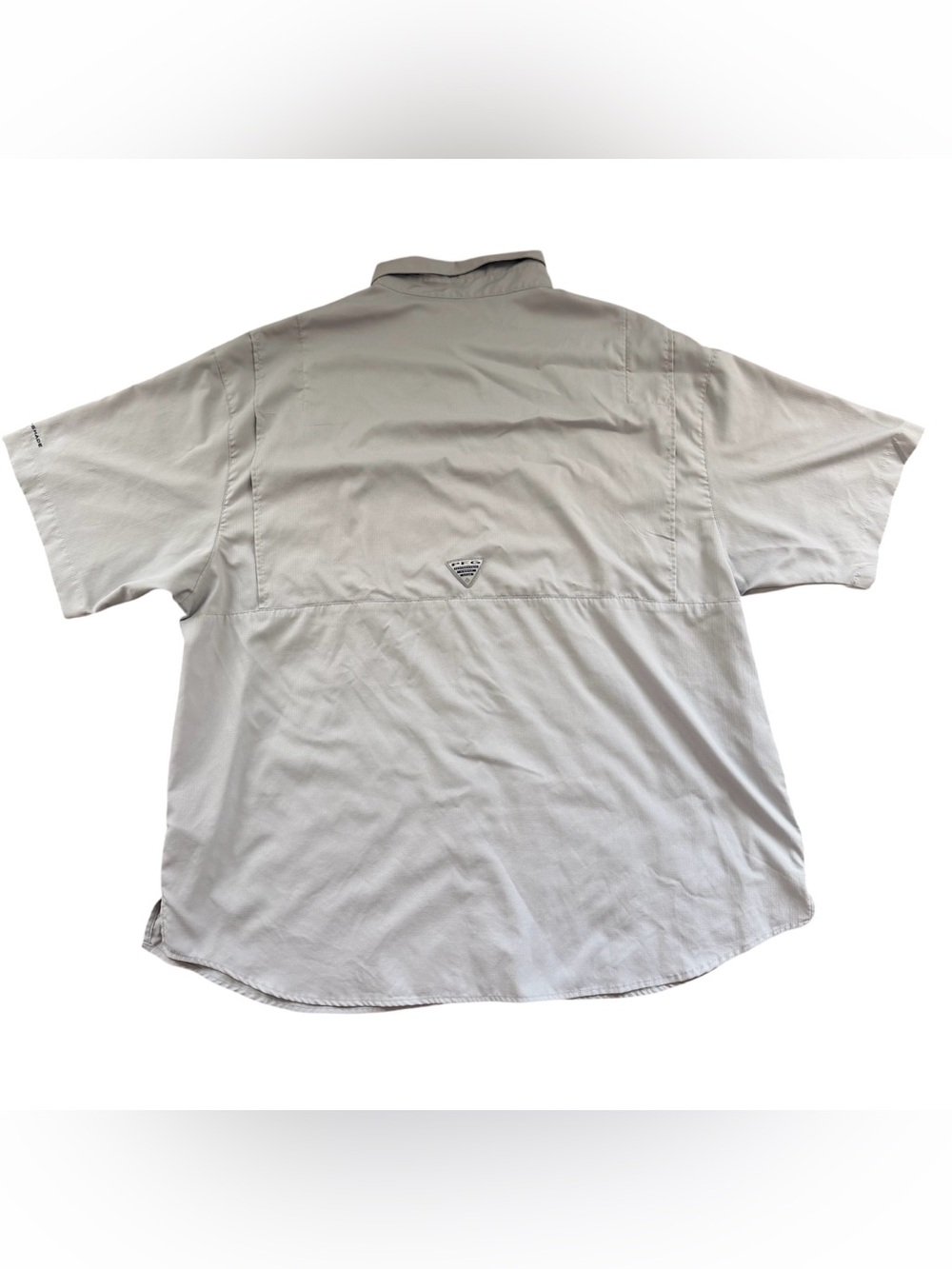 Dallas Cowboys Columbia PFG Omni-Shade Fishing Shirt Gray 3X Big Tall - Picture 2 of 9
